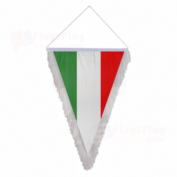 Hungary Triangle Fringed Streamers