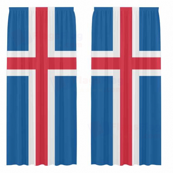 Iceland Digital Printed Curtains