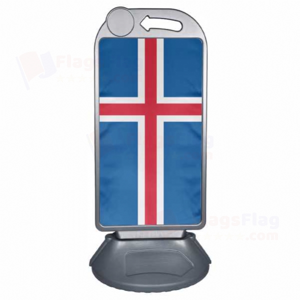 Iceland Large Plastic Parking Barge