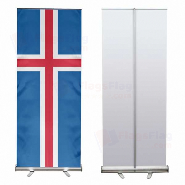 Iceland Roll Up Banner