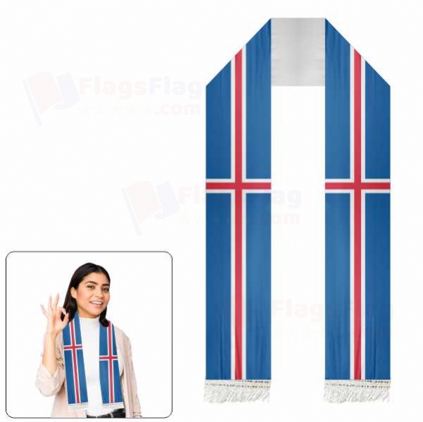 Iceland Scarf Digital Printing