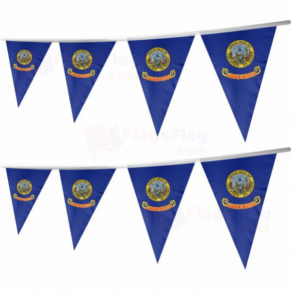 Idaho Stringed Triangle Flag