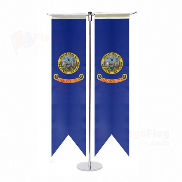 Idaho T Table Flags