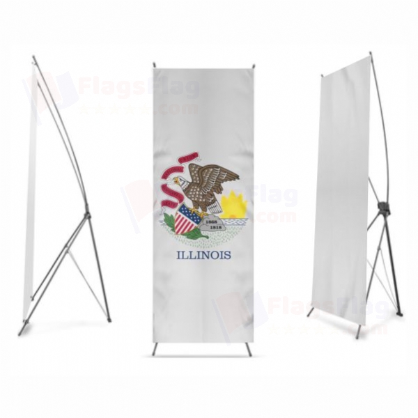 Illinois Digital Print X Banner
