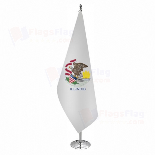 Illinois Office Flag Illinois Office Flags