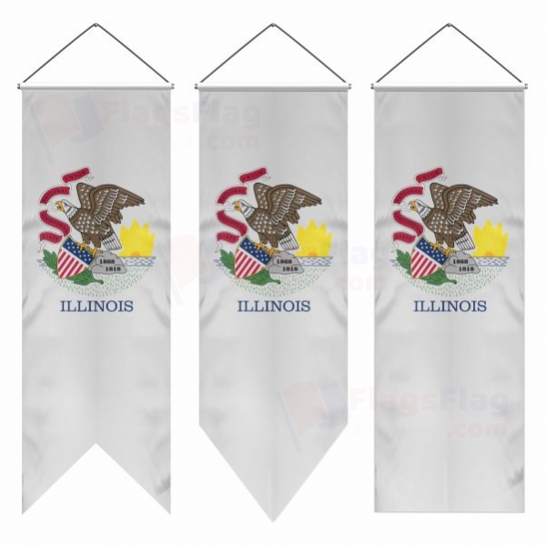 Illinois Swallowtail Flags