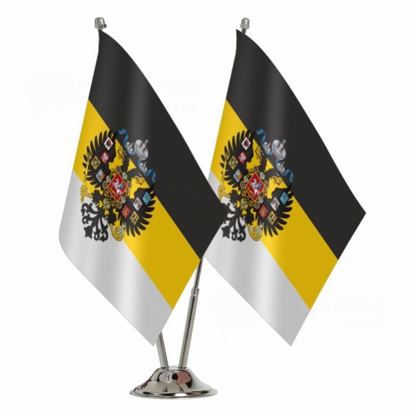 Imperial Standard Of The Emperor Of Russia Binary Table Flag