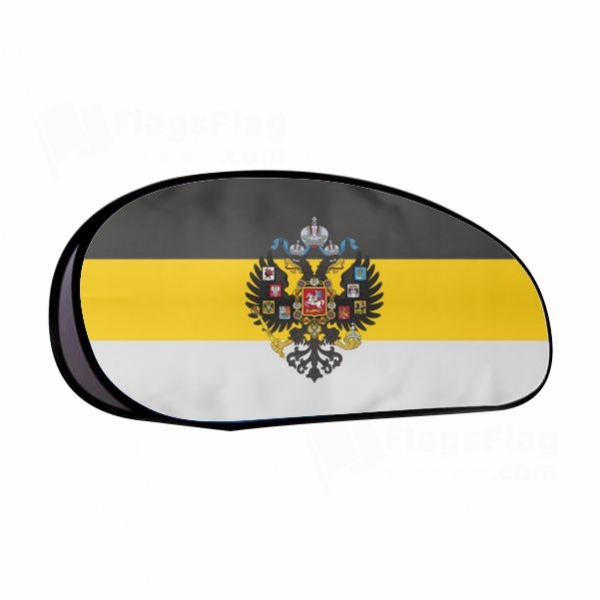 Imperial Standard Of The Emperor Of Russia Horizontal Fabric Banner Display Stands