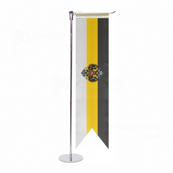 Imperial Standard Of The Emperor Of Russia L Table Flag