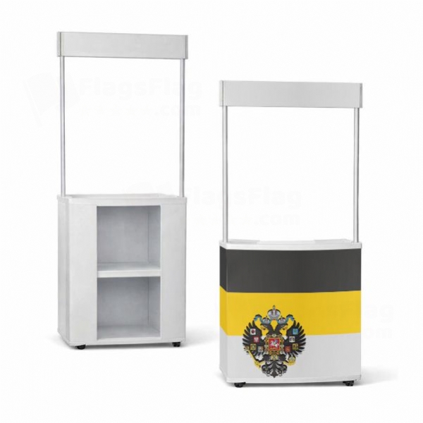 Imperial Standard Of The Emperor Of Russia Square Promotion Stand