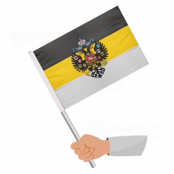 Imperial Standard Of The Emperor Of Russia Stick Flag