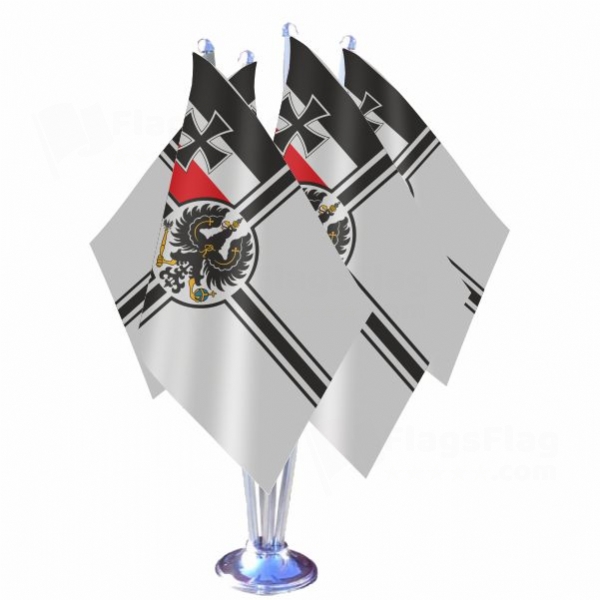 Imperial War Quadruple Table Flag