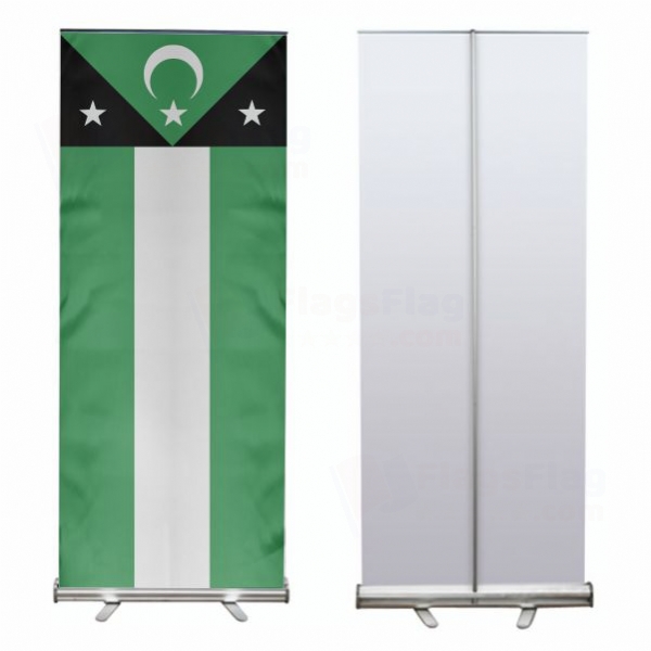 Independent Government of Western Thrace Roll Up Banner