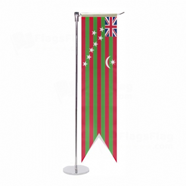 India Home Rule L Table Flag