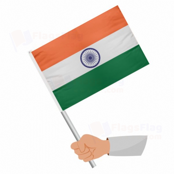 india Stick Flag