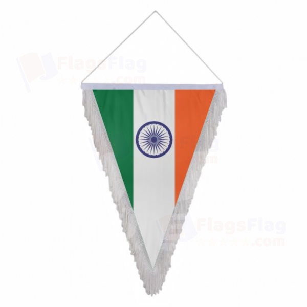 india Triangle Fringed Streamers