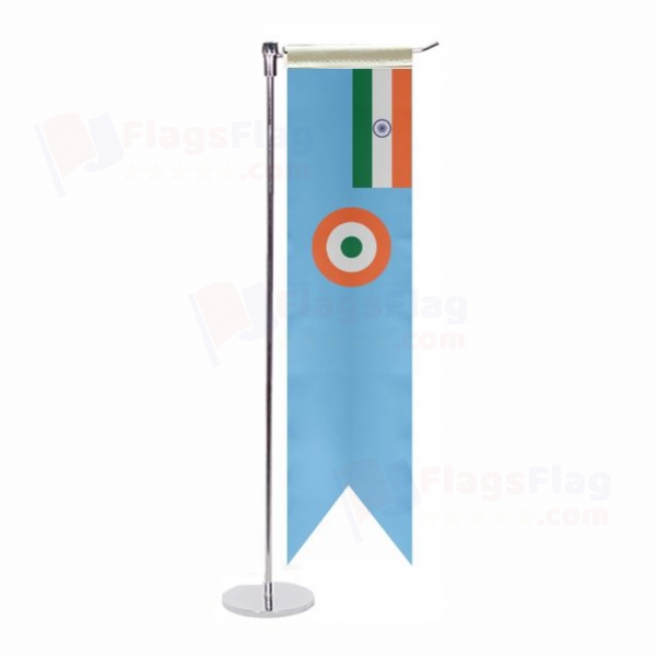 indian Air Force L Table Flag