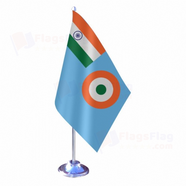 indian Air Force Single Table Flag