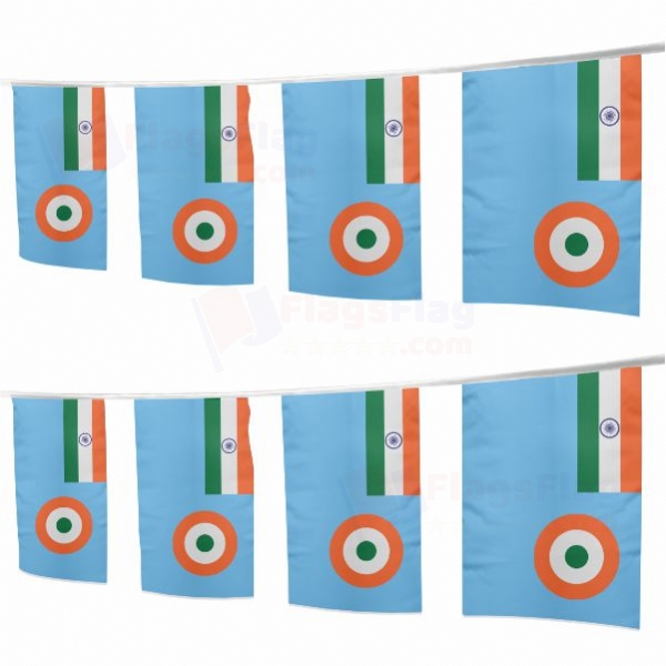 indian Air Force Square String Flags