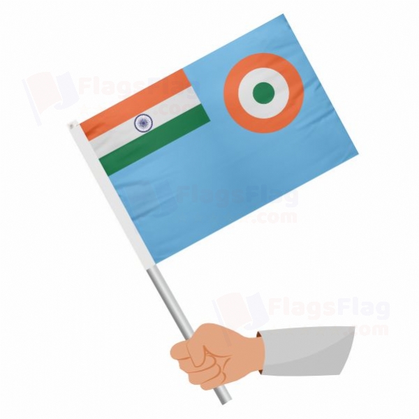 indian Air Force Stick Flag