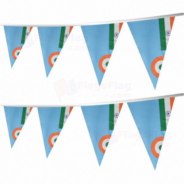 indian Air Force Stringed Triangle Flag