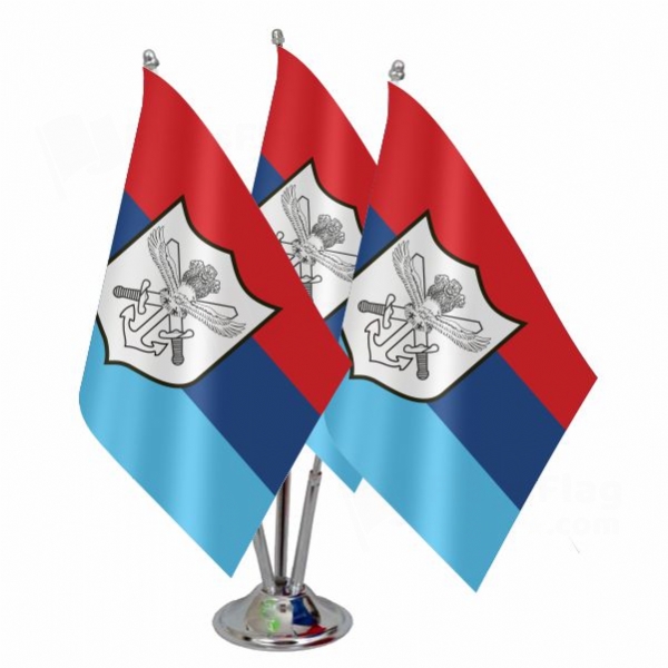 Indian Armed Forces Triple Table Flag