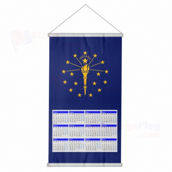 Indiana Woven Fabric Digital Printing Calendar