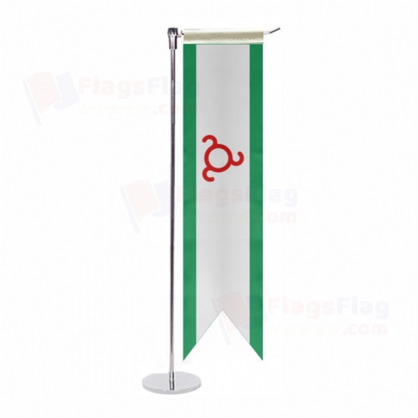 Ingushetia L Table Flag