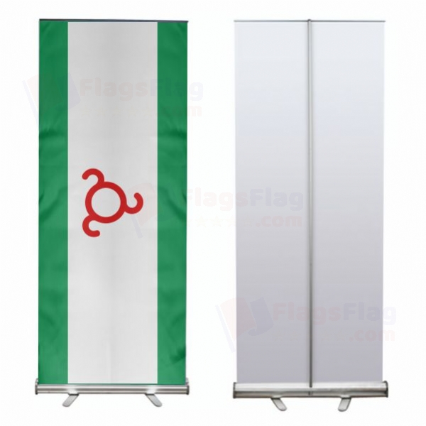 Ingushetia Roll Up Banner