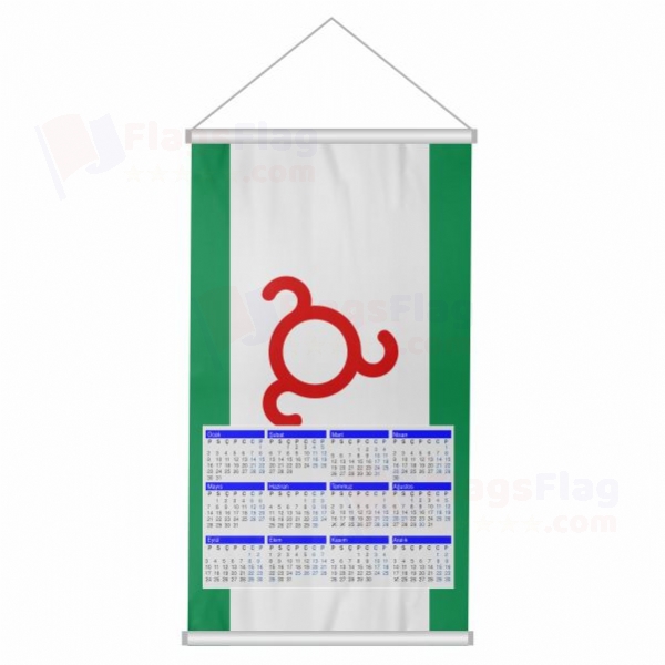 Ingushetia Woven Fabric Digital Printing Calendar