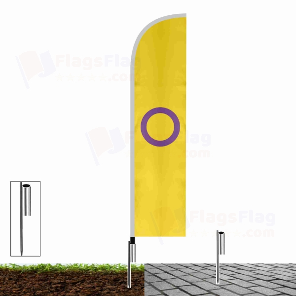 Intersex Pride Beach Flags Intersex Pride Sailing Flags