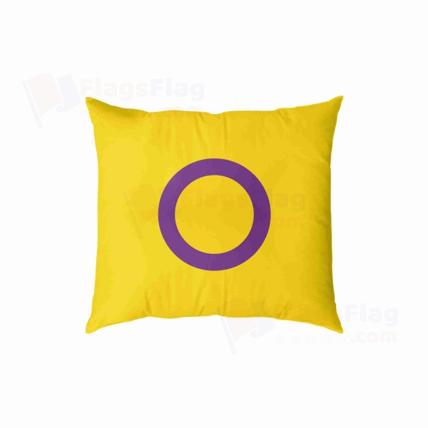 Intersex Pride Digital Printed Pillow Cover