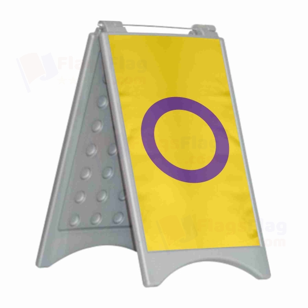 Intersex Pride Open Intersex Pride Close Plastic Pontoon