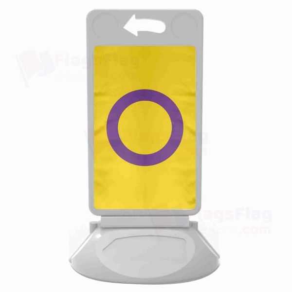 Intersex Pride Plastic Pontoon