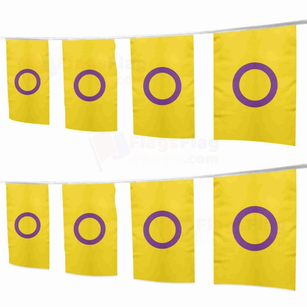 Intersex Pride Square String Flags
