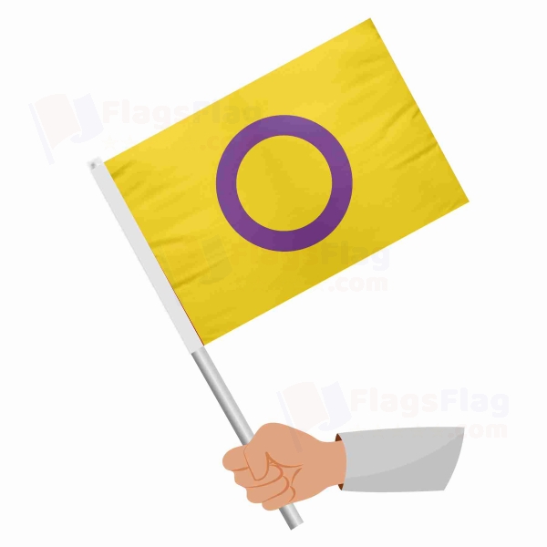 Intersex Pride Stick Flag