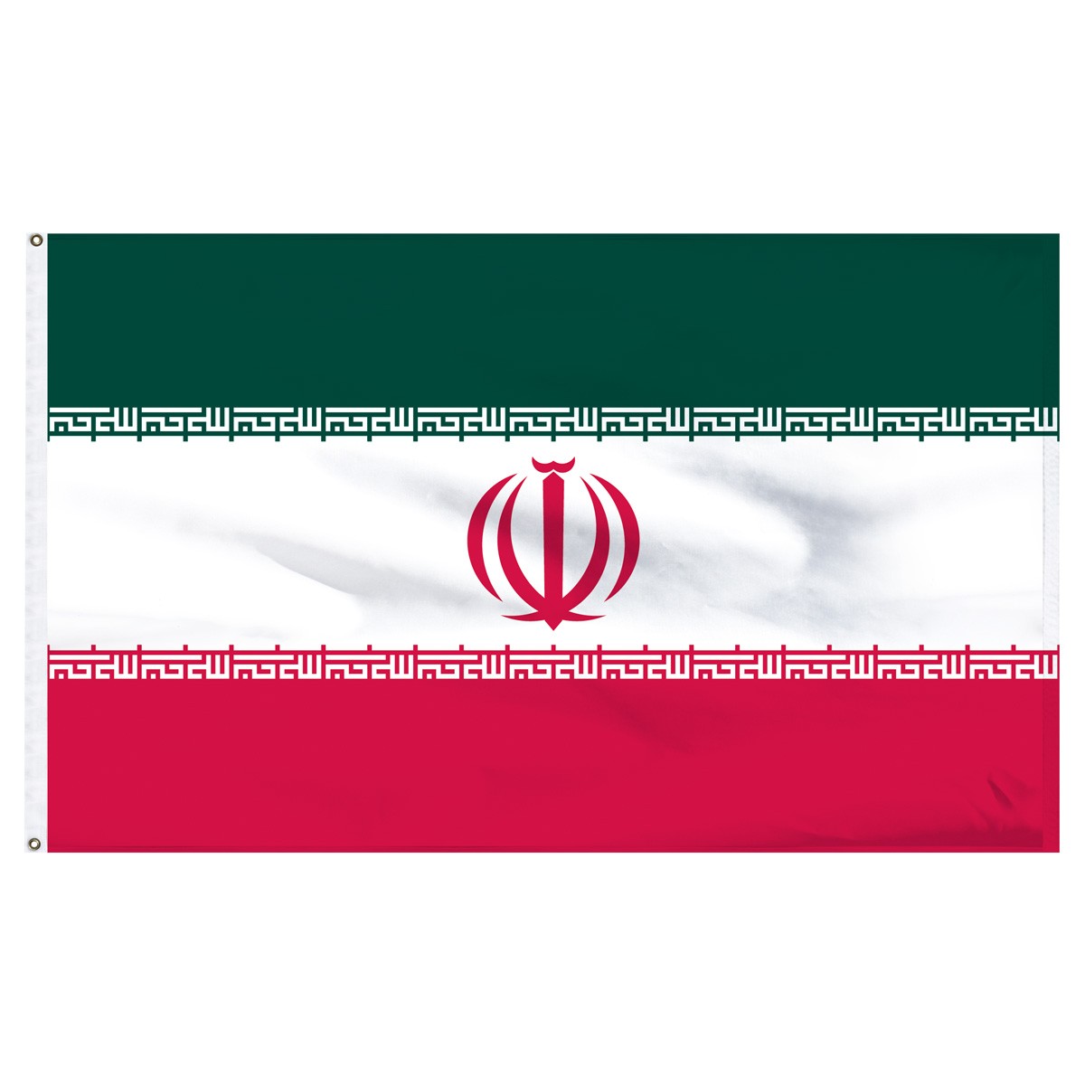 Iran Satin Office Flags