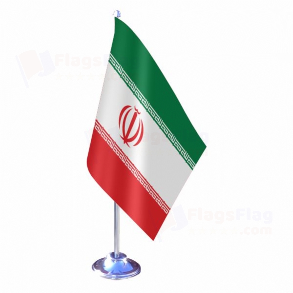 iran Single Table Flag
