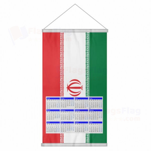 iran Woven Fabric Digital Printing Calendar