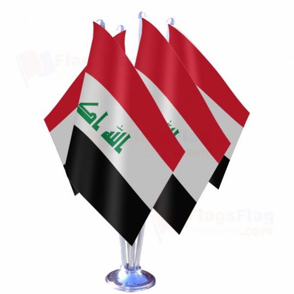 Iraq Quadruple Table Flag