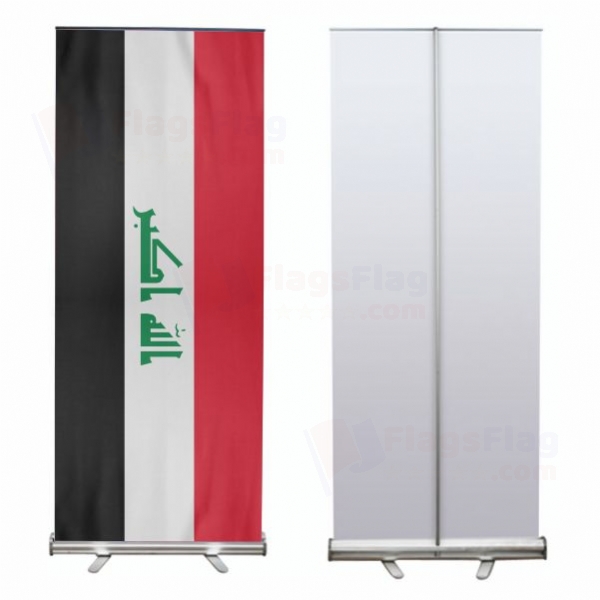 Iraq Roll Up Banner