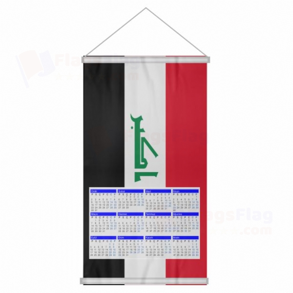 Iraq Woven Fabric Digital Printing Calendar