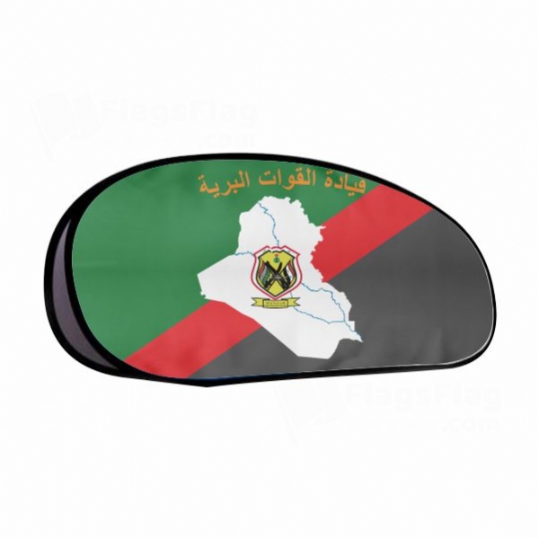Iraqi Army Horizontal Fabric Banner Display Stands
