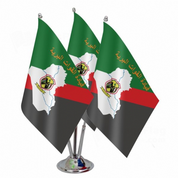 Iraqi Army Triple Table Flag