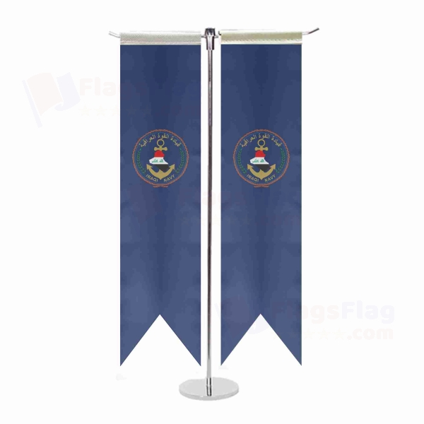 Iraqi Navy T Table Flags