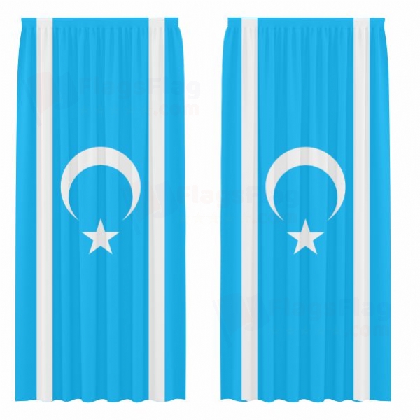 Iraqi Turkmen Digital Printed Curtains