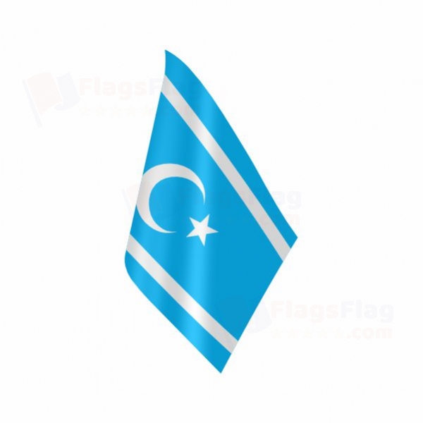 Iraqi Turkmen Table Flag
