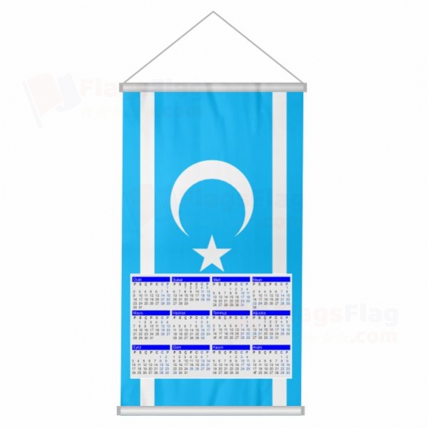 Iraqi Turkmen Woven Fabric Digital Printing Calendar