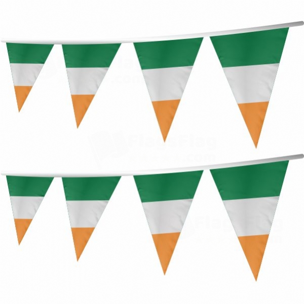 Ireland Stringed Triangle Flag