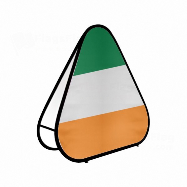 Ireland Triangle Fabric Banner Display Stands